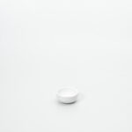 MANTEQUERA DE CERAMICA BLANCA LISA 6,5 CM DIAM