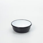 BOWL ENL. BCO GRANDE 19 CM EXT. NEGRO