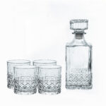 SET BOTELLA + VASOS WHISKY 06VIP