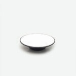PLATO HONDO PASTERO ENLOZADO BLANCO