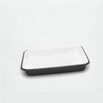 FUENTE ENLOZADO NEGRO INT. BLANCO ALTA 31 CM