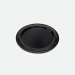 PLATO PLAYO ALA ANCHA ENL. NEGRO 32 CM.