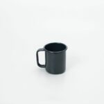 JARRO MUG ENLOZADO VERDE 8 X 9 CM