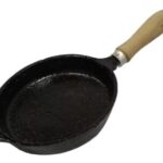 PROVOLETERA HIERRO ENL. C/MGO. MADERA 14 CM.