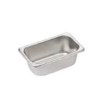 GASTRONORM 1/9 4 CM ACERO INOX.
