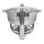 CHAFING REDONDO 5 LTS. ACERO INOX. (01014DUN093)