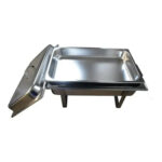 CHAFING RECTANGULAR DOBLE 9 LTS. ACERO INOX (01014DUN094)
