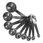 SET CUCHARAS MEDIDORAS ACERO 9 PZ. (DUN. HY01801504)