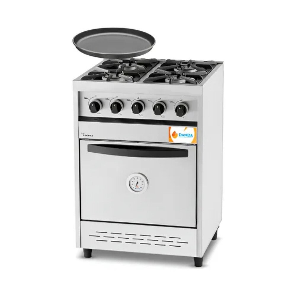 Imágen principal de 5239 - COCINA 4 HORNALLAS 60 CM. MODENA AC. INOX. DANDA (C600M) COCINA 4 HORNALLAS 60 CM. MODENA AC. INOX. DANDA (C600M) - Imagen 1