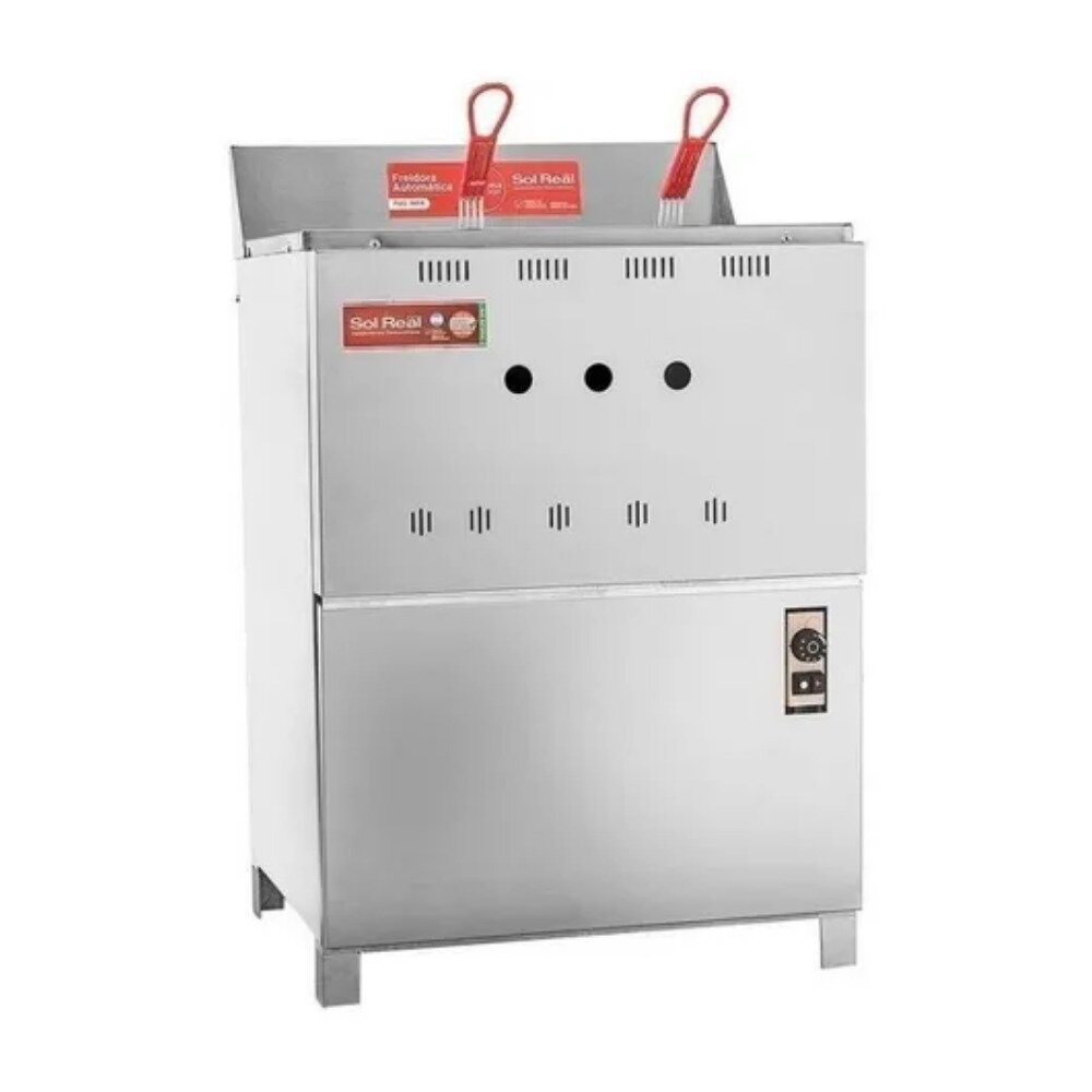 Imágen principal de 5269 - FREIDORA AUTOMÁTICA 33 LTS. GAS ACERO SOL REAL FREIDORA AUTOMÁTICA 33 LTS. GAS ACERO SOL REAL - Imagen 1