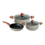 BATERIA DE COCINA 5 PZ GRIS (CAR. 37220 ARG)