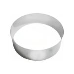 MOLDE CIRCULAR AC. INOX. 9 CM.  (CAR. 8809)