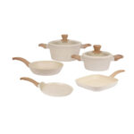 BATERIA DE COCINA 5 PZ. BEIGE (CAR. 68005 BGR)
