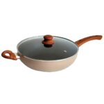 WOK ANTIAD. C-TAPA. VID D.26 CM ARA  (CAR. 37126 ARA)