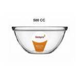 BOWL VIDRIO 13,6X6,52 CM 500 CC SEMPRE  (MT. 6419)