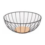 FRUTERA REDONDA 25X10 BASE BAMBU  (CAR. 71106)