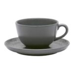 TAZA DE TE C/PLATO GRAY 200 CC (MT. AO04.1C06)