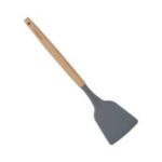 ESPATULA REP. 1/2 LUNA SCANDI SILIC. C/MGO. MAD. 31 CM LARHAUS  (MT. LH1040)