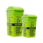 CESTO ECOLOGICO 60 LTS TAPA VAIVEN VERDE    (K995)