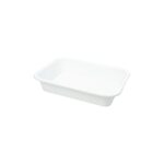 BATEA BLANCA PLÁSTICA 38 x 28 x 8 CM   (IPRO. 502)