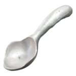 CUCHARA BOCHA HELADO 40 GRS ALUMINIO (F03)