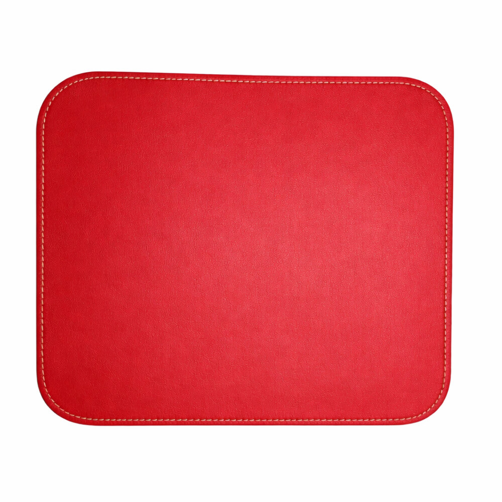 Imágen principal de 813 - INDIVIDUAL ECO CUERO REVERSIBLE 30 X 43 ROJO INDIVIDUAL ECO CUERO REVERSIBLE 30 X 43 ROJO - Imagen 1