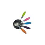 SET X10 CUCHARAS Y TAZAS MEDIDORAS METALICAS