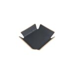 PANERA MADERA CUADRADA 21X21X4 NEGRA (27021 NEG)