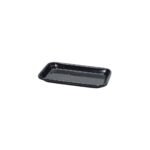 FUENTE ENLOZADA NEGRO 1/2 ALTURA 23 CM