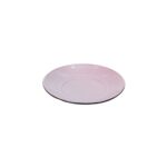 PLATO POSTRE 20 CM ENLOZADO ROSA