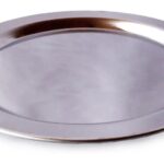 PLATO POSTRE 20 CM. ACERO INOX. (017-3)