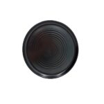 PLATO PLAYO 26 CM NEGRO MATE (CRMK. 10601201)