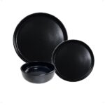 PLATO HONDO NEGRO MATE (CRMK. 10602201)