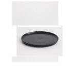 PLATO POSTRE 20 CM NEGRO MATE (10603201)
