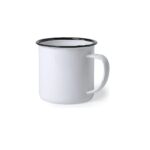 JARRO MUG 8 X 8 CM ENL. NONFORK BORDE NEGRO (N832007N)