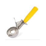 CUCHARA P/HELADOS ANION 80 GR. MANGO AMARILLO