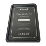 PLACA P/HORNO 43X29X2 NEGRO GRANITO  (CAR. 61181 FNE)