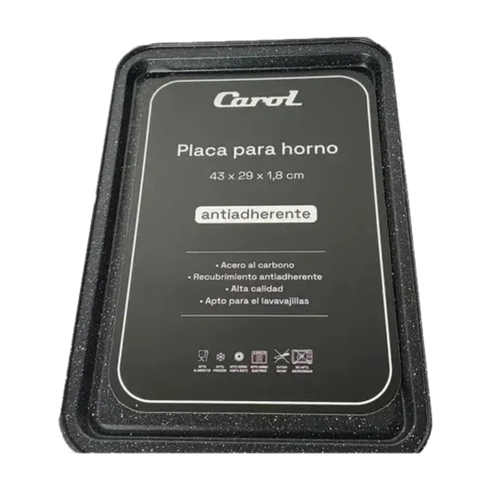 Imágen principal de 6230 - PLACA P/HORNO 43X29X2 NEGRO GRANITO (CAR. 61181 FNE) PLACA P/HORNO 43X29X2 NEGRO GRANITO (CAR. 61181 FNE) - Imagen 1