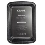 ASAD. RECT.35,5X24,3X4,3 NEGRO GRANITO  (CAR. 61135 FNE)