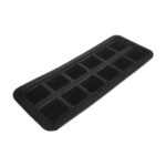 CUBETERA SILICONA 26,5X11,0X3,8 NEG  (CAR. 434 NEG)