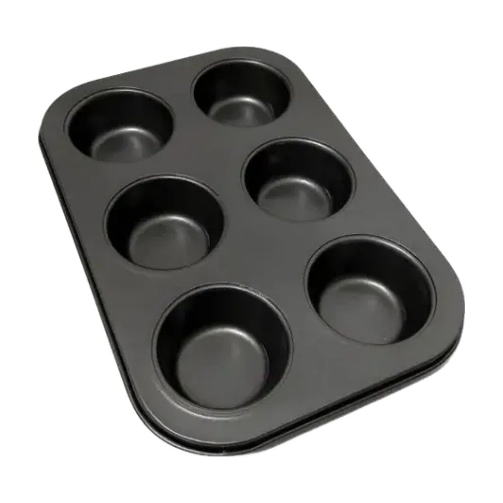 Imágen principal de 6603 - MOLDE SILI P/6 CUPCAKE 29x17.5x2 NEGRO (CAR. 427 NEG) MOLDE SILI P/6 CUPCAKE 29x17.5x2 NEGRO (CAR. 427 NEG) - Imagen 1