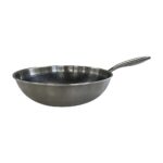 WOK AC. INOX. C/ANTIADH. 30 CM. SIN TAPA (HU.GIM43)