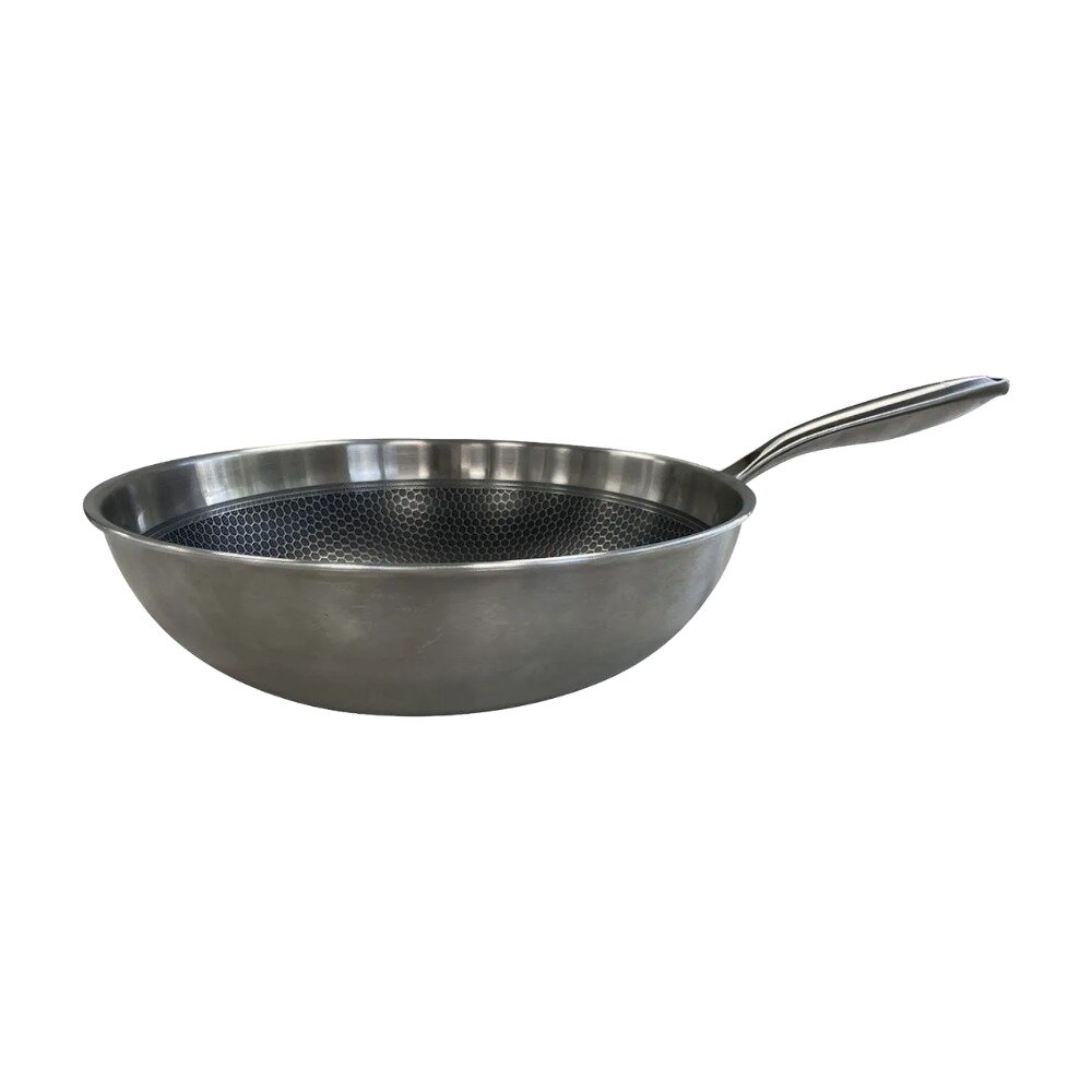 Imágen principal de 6918 - WOK AC. INOX. C/ANTIADH. 30 CM. SIN TAPA (HU.GIM43) WOK AC. INOX. C/ANTIADH. 30 CM. SIN TAPA (HU.GIM43) - Imagen 1