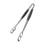 PINZA PARA PARRILLA AC. INOX. Y MANGO MADERA (HU.BBQ05)