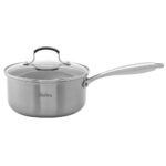 CACEROLA C/MANGO AC. INOX. 20 CM. C/ANTIADH.  (HU.GIM33)