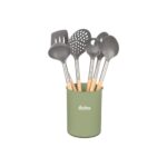 SET UTENSILIO MADERA OLIVE (HU.UT59G)