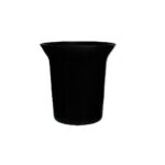 RECIPIENTE P/BOTELLA NEGRO