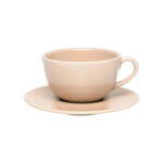 TAZA DE TE C/PLATO MERENGUE 200 CC 14 CM (5507)