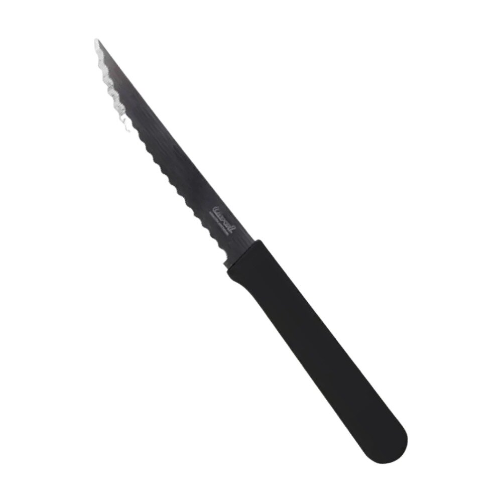 Imágen principal de 6191 - CUCHILLO MESA NEGRO PACK X 12 (CAR. 410 FNE) CUCHILLO MESA NEGRO PACK X 12 (CAR. 410 FNE) - Imagen 1