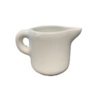 LECHERITA PEQUEÑA DE CERAMICA BLANCA